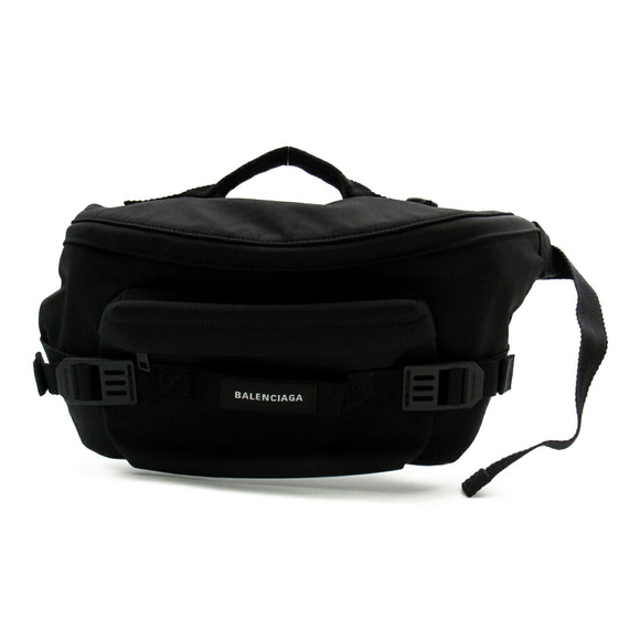 Balenciaga Waist Bag Body Bag Nylon Black - Picture 1 of 10